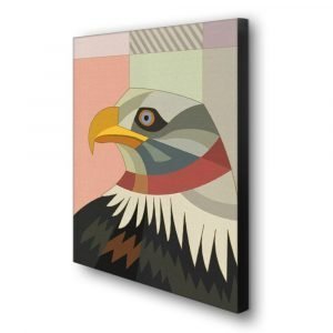 Abstract Colorful Eagle
