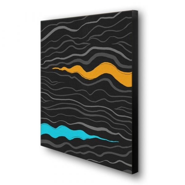 Modern-Black-Waves-Canvas-Painting-2
